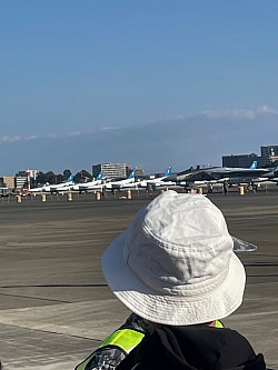 入間基地　自衛隊　航空自衛隊　航空祭　ブルーインパルス　T-4  C-1