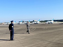 入間基地　自衛隊　航空自衛隊　航空祭　ブルーインパルス　T-4  C-1