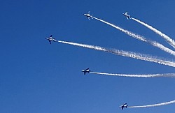 入間基地　航空祭　ブルーインパルス　T-4　自衛隊　航空自衛隊　BLUE INPULSE